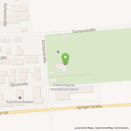 Standortübersicht der Strom (Elektro) Tankstelle: Gemeinde Brunnthal in 85649, Brunnthal/Hofolding