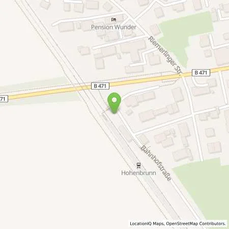 Standortübersicht der Tankstelle Gemeinde Hohenbrunn in 85662 Hohenbrunn