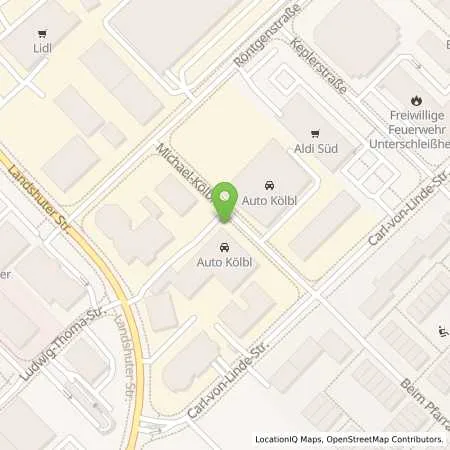 Standortübersicht der Tankstelle eeMobility GmbH in 85716 Unterschleißheim