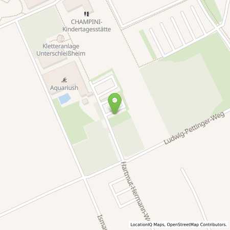 Standortübersicht der Strom (Elektro) Tankstelle: Stadt Unterschleißheim in 85716, Unterschleiheim