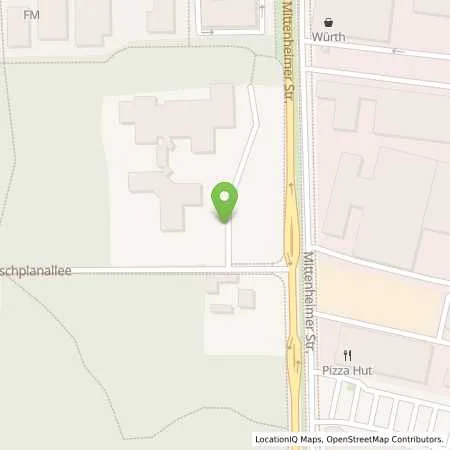 Standortübersicht der Tankstelle SMATRICS GmbH & Co KG in 85764 Oberschleißheim