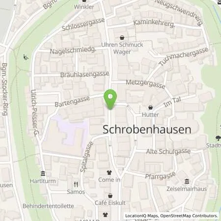 Standortübersicht der Tankstelle Stadt Schrobenhausen in 86529 Schrobenhausen