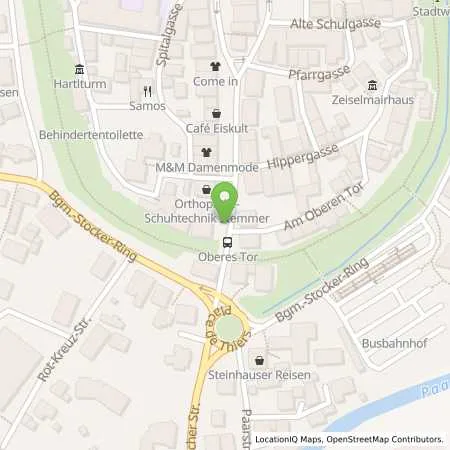 Standortübersicht der Tankstelle Stadt Schrobenhausen in 86529 Schrobenhausen