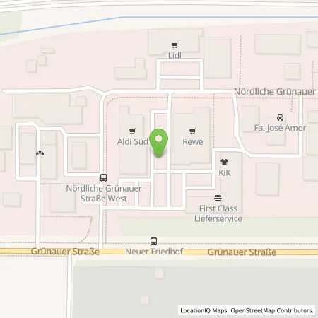 Standortübersicht der Tankstelle ALDI SÜD in 86633 Neuburg an der Donau