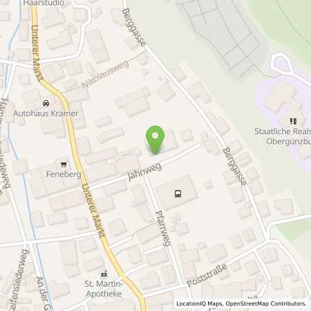 Standortübersicht der Tankstelle erdgas schwaben gmbh in 86697 Oberhausen