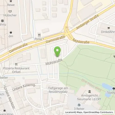 Standortübersicht der Tankstelle Stadtwerke Neumarkt i. d. OPf. in 92318 Neumarkt i.d. Opf