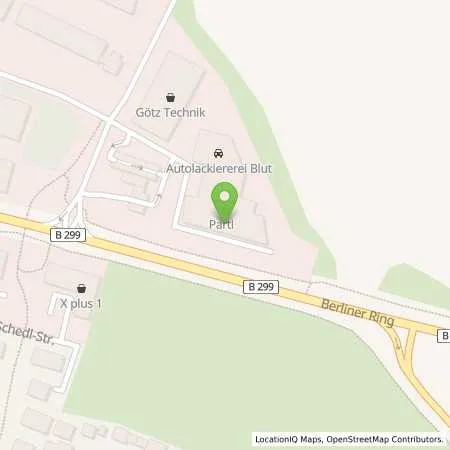 Standortübersicht der Tankstelle Rene Partl GmbH in 92318 Neumarkt