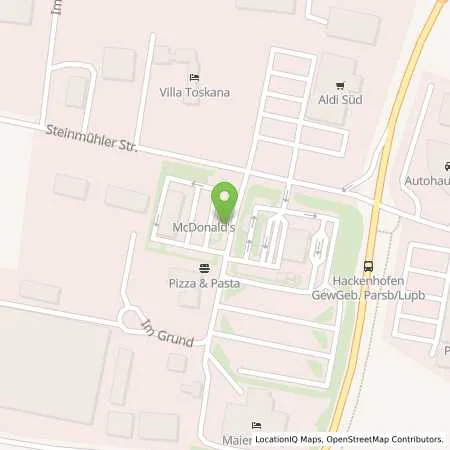 Standortübersicht der Tankstelle Mer Germany GmbH in 92331 Parsberg