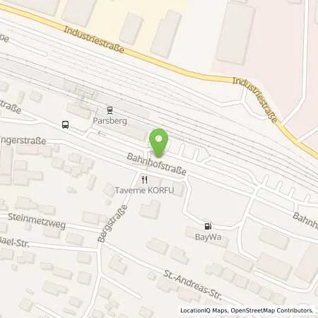 Standortübersicht der Tankstelle Charge-ON in 92331 Parsberg