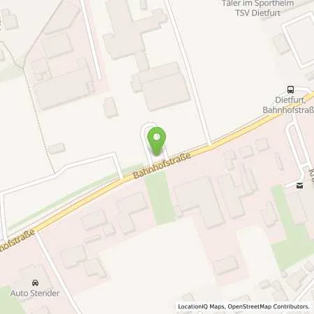 Standortübersicht der Tankstelle N-ERGIE Aktiengesellschaft in 92345 Dietfurt