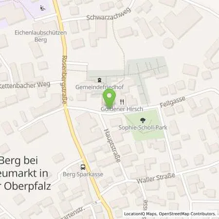 Standortübersicht der Tankstelle N-ERGIE Aktiengesellschaft in 92348 Berg bei Neumarkt in der Oberpfalz