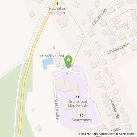 Standortübersicht der Tankstelle N-ERGIE Aktiengesellschaft in 90616 Neuhof an der Zenn