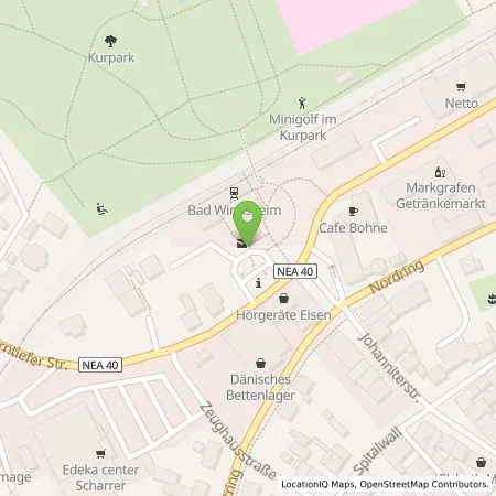 Standortübersicht der Tankstelle Stadtwerke Bad Windsheim in 91438 Bad Windsheim