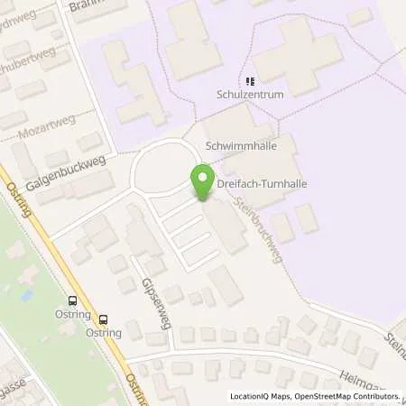 Standortübersicht der Tankstelle Stadtwerke Bad Windsheim in 91438 Bad Windsheim