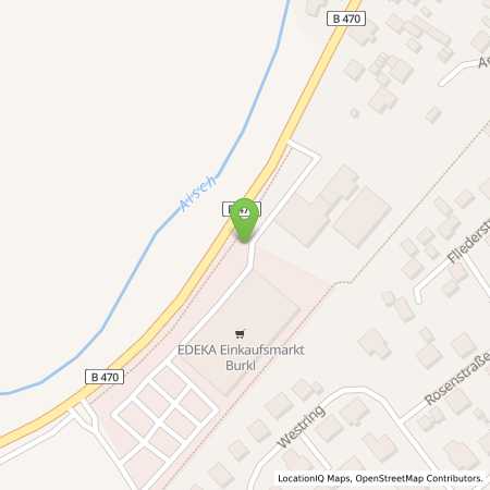 Standortübersicht der Strom (Elektro) Tankstelle: N-ERGIE Aktiengesellschaft in 91462, Dachsbach