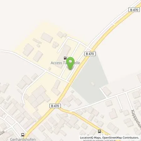 Standortübersicht der Tankstelle N-ERGIE Aktiengesellschaft in 91466 Gerhardshofen