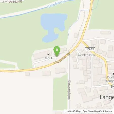 Standortübersicht der Tankstelle N-ERGIE Aktiengesellschaft in 91474 Langenfeld