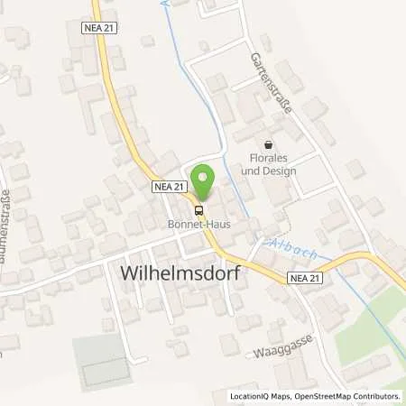 Standortübersicht der Tankstelle N-ERGIE Aktiengesellschaft in 91489 Wilhermsdorf