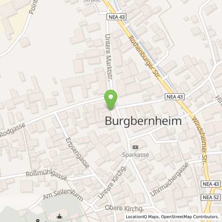 Strom Tankstellen Details Stadt Burgbernheim -Stadtwerke- in 91593 Burgbernheim ansehen