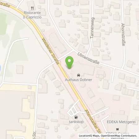 Standortübersicht der Tankstelle Mer Germany GmbH in 92648 Vohenstrauß