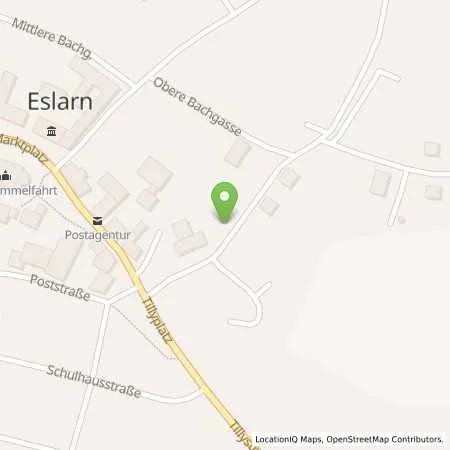 Standortübersicht der Tankstelle Mer Germany GmbH in 92693 Eslarn