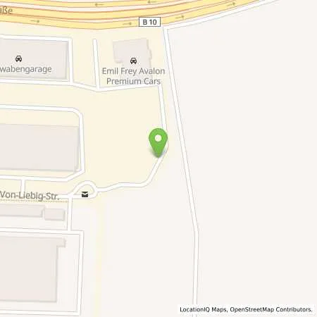 Standortübersicht der Tankstelle EnBW mobility+ AG und Co.KG in 89231 Neu-Ulm