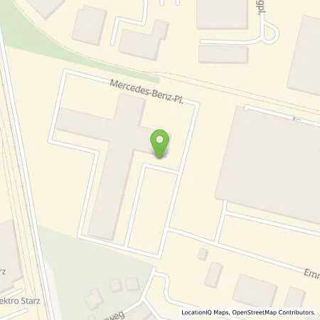 Standortübersicht der Tankstelle Mercedes- Benz AG - Niederlassung Ulm/Schwäbisch Gmünd in 89231 Neu-Ulm