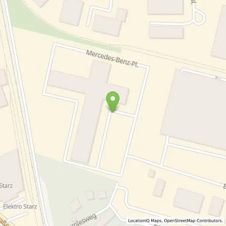 Standortübersicht der Tankstelle Mercedes- Benz AG - Niederlassung Ulm/Schwäbisch Gmünd in 89231 Neu-Ulm