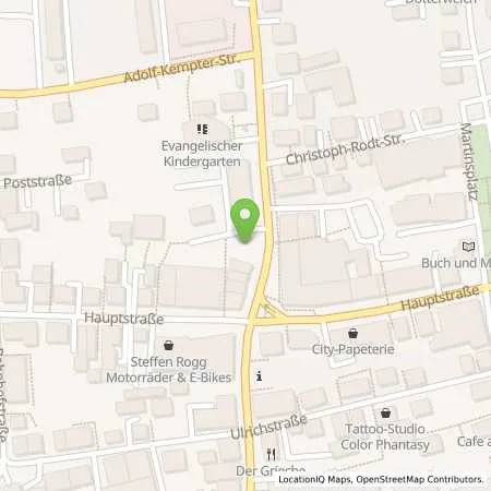 Standortübersicht der Tankstelle Lechwerke AG in 89257 Illertissen