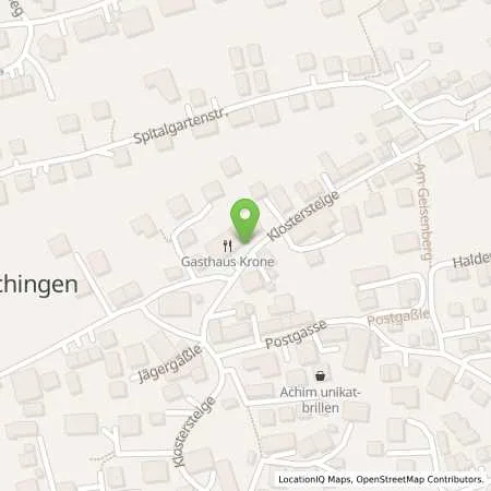 Standortübersicht der Tankstelle SWU Energie GmbH in 89275 Oberelchingen