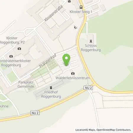 Standortübersicht der Tankstelle Präg Strom & Gas GmbH & Co. KG in 89297 Roggenburg