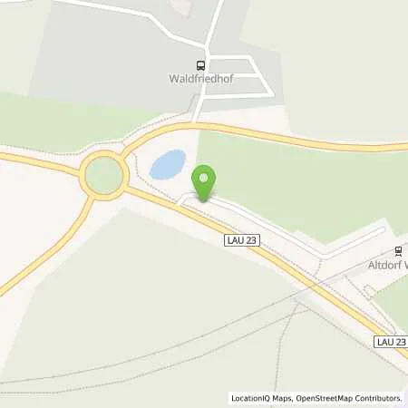 Standortübersicht der Tankstelle Stadtwerke Altdorf GmbH in 90518 Altdorf