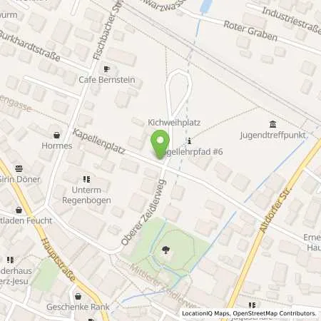 Standortübersicht der Tankstelle Feuchter Gemeindewerke GmbH in 90537 Feucht