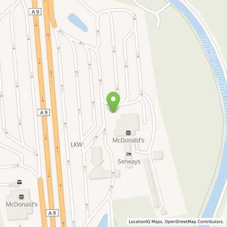 Standortübersicht der Tankstelle Charge-ON in 90537 Feucht