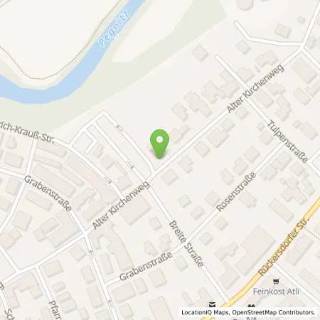 Standortübersicht der Tankstelle Stadtwerke Röthenbach a. d. Pegnitz GmbH in 90552 Röthenbach a.d. Pegnitz