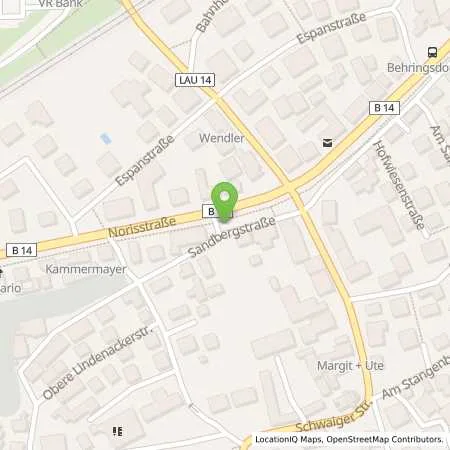 Standortübersicht der Tankstelle N-ERGIE Aktiengesellschaft in 90571 Schwaig (Behringersdorf)