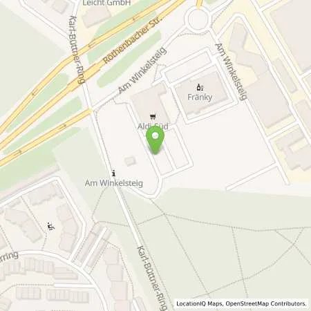 Standortübersicht der Tankstelle ALDI SÜD in 91207 Lauf a. d. Pegnitz