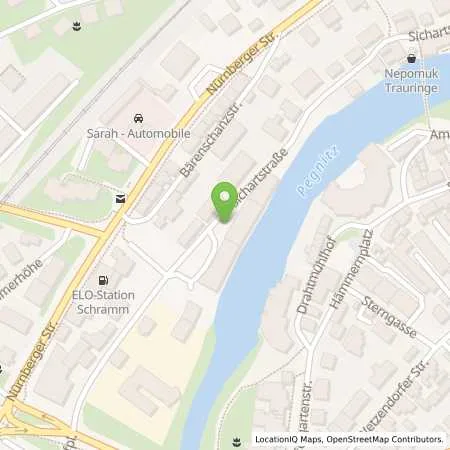 Standortübersicht der Tankstelle StWL Städtische Werke Lauf a.d. Pegnitz GmbH in 91207 Lauf a.d. Pegnitz