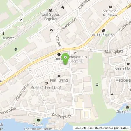 Standortübersicht der Tankstelle StWL Städtische Werke Lauf a.d. Pegnitz GmbH in 91207 Lauf an der Pegnitz