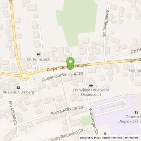 Standortübersicht der Tankstelle N-ERGIE Aktiengesellschaft in 91227 Leinburg