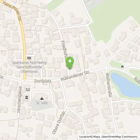 Standortübersicht der Tankstelle N-ERGIE Aktiengesellschaft in 91242 Ottensoos