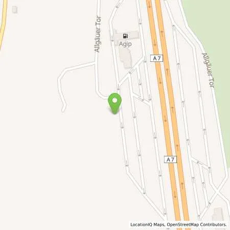 Standortübersicht der Tankstelle EnBW mobility+ AG und Co.KG in 87463 Dietmannsried