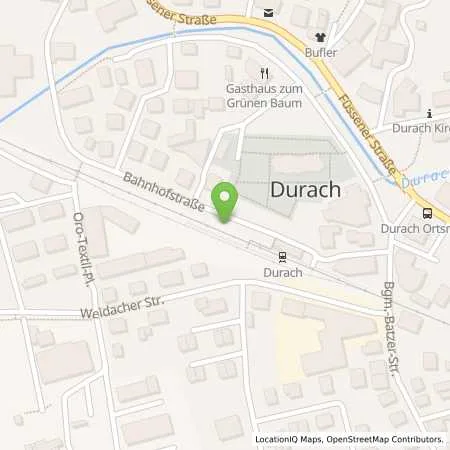 Standortübersicht der Tankstelle Präg Strom & Gas GmbH & Co. KG in 87471 Durach