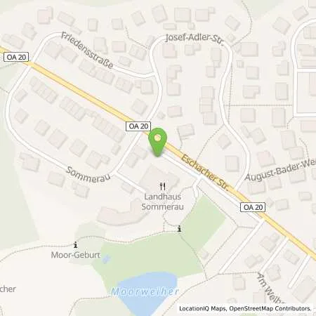 Standortübersicht der Tankstelle Allgäuer Überlandwerk GmbH in 87478 Buchenberg