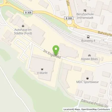 Standortübersicht der Tankstelle Autohaus Fink GmbH & Co KG in 87509 Immenstadt