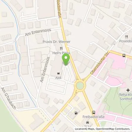 Standortübersicht der Tankstelle ALDI SÜD in 87527 Sonthofen