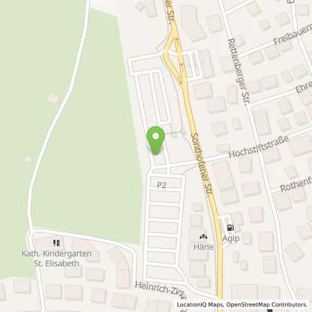 Standortübersicht der Tankstelle Allgäuer Überlandwerk GmbH in 87561 Oberstdorf