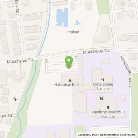 Standortübersicht der Tankstelle Lechwerke AG in 86807 Buchloe