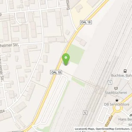 Standortübersicht der Tankstelle Lechwerke AG in 86807 Buchloe