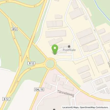 Standortübersicht der Tankstelle Lechwerke AG in 86860 Jengen